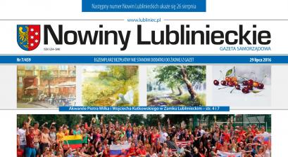 okładka Nowiny Lublinieckie 7/459
