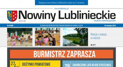 okładka Nowiny Lublinieckie 8/460