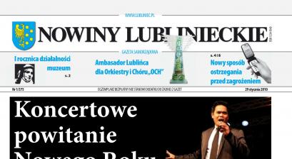 okładka Nowiny Lublinieckie 1/375