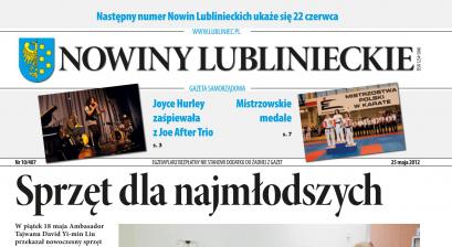 okładka Nowiny Lublinieckie 10/407