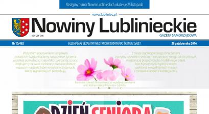 okładka Nowiny Lublinieckie 10/462