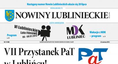 okładka Nowiny Lublinieckie 11/408