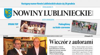 okładka Nowiny Lublinieckie 11/427