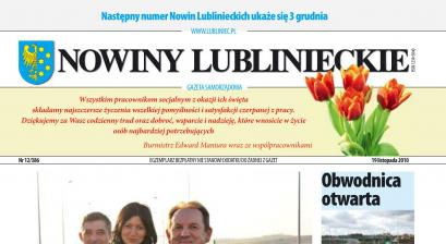 okładka Nowiny Lublinieckie 12/386