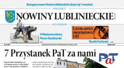 okładka Nowiny Lublinieckie 12/409