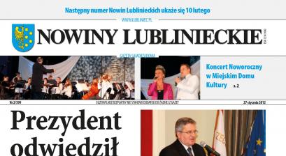 okładka Nowiny Lublinieckie 2/399