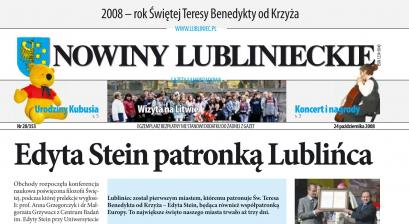 okładka Nowiny Lublinieckie 20/353