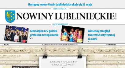 okładka Nowiny Lublinieckie 3/431