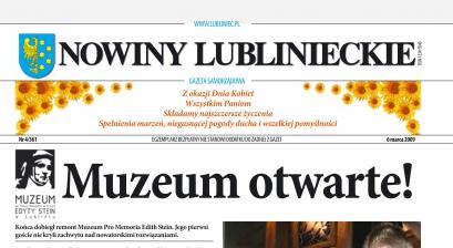 okładka Nowiny Lublinieckie 4/361