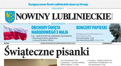 okładka Nowiny Lublinieckie 4/392