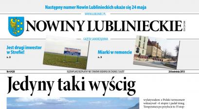 okładka Nowiny Lublinieckie 4/420