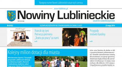 okładka Nowiny Lublinieckie 4/432