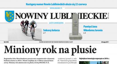 okładka Nowiny Lublinieckie 5/393