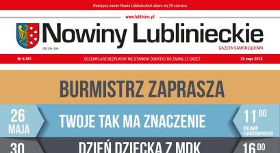 okładka Nowiny Lublinieckie 5/481