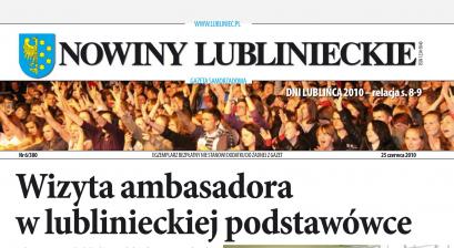 okładka Nowiny Lublinieckie 6/380