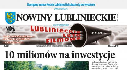 okładka Nowiny Lublinieckie 6/394