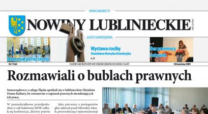 okładka Nowiny Lublinieckie 7/364