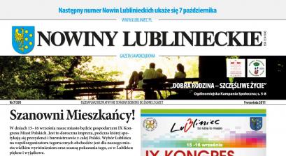 okładka Nowiny Lublinieckie 7/395