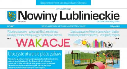 okładka Nowiny Lublinieckie 7/447