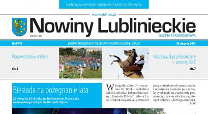 okładka Nowiny Lublinieckie 8/448