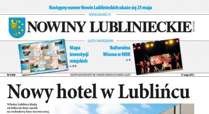 okładka Nowiny Lublinieckie 9/406
