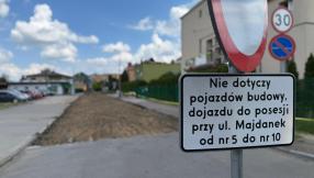 Rozpoczęła się przebudowa ul. Majdanek 