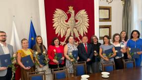 Wręczenie aktów nadania stopnia nauczyciela mianowanego