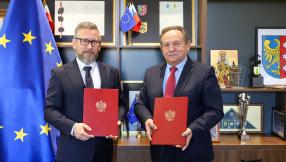 Podpisanie umowy na dofinansowanie przebudowy ul. Majdanek w Lublińcu